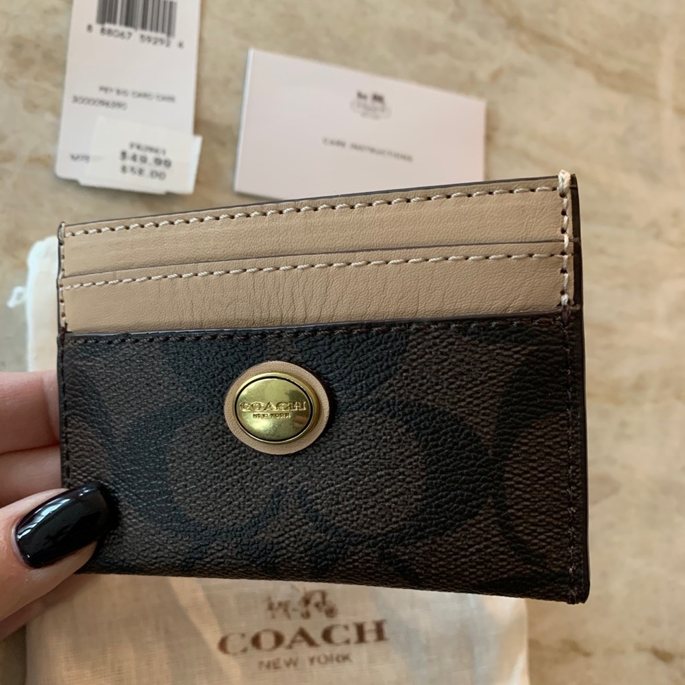 Coach Card Case